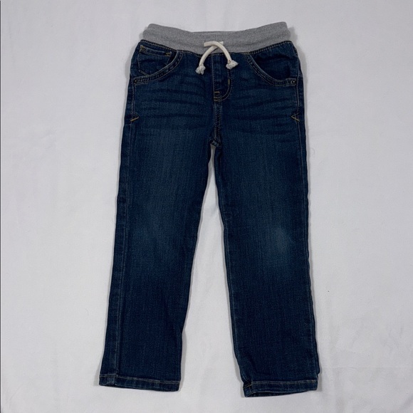 Cat & Jack Other - Cat & Jack Blue Jeans with Gray Waistband